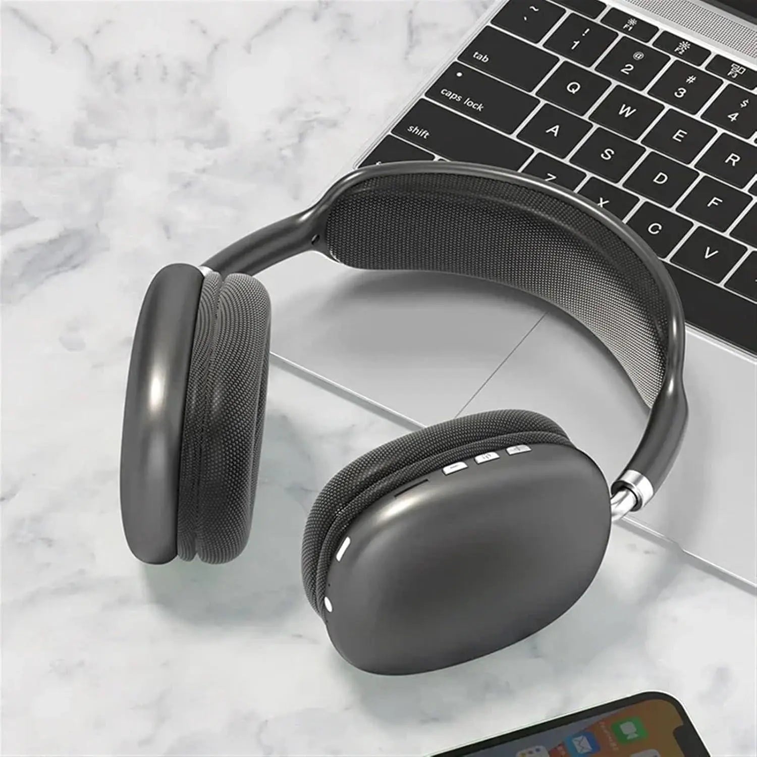 P9 Wireless Bluetooth Headphones | Premium Over-Ear Headset For Music, Gaming, Travel & Daily Use | Crystal Sound, Soft Cushions, Long Battery — Random Color Pakzone